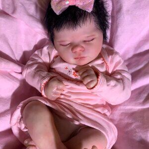 Reborn beauty Jade asleep